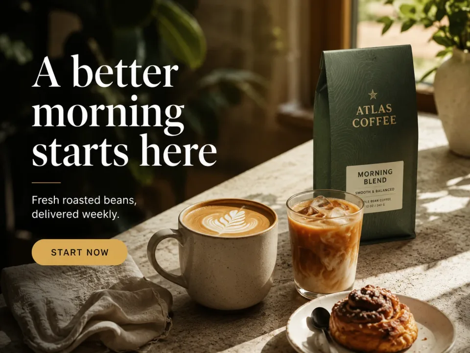 Before example for Update an approved offer without remaking the campaign image: START NOW