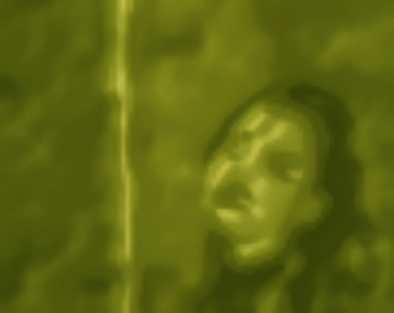 After: City portrait with Matcha Filter applied