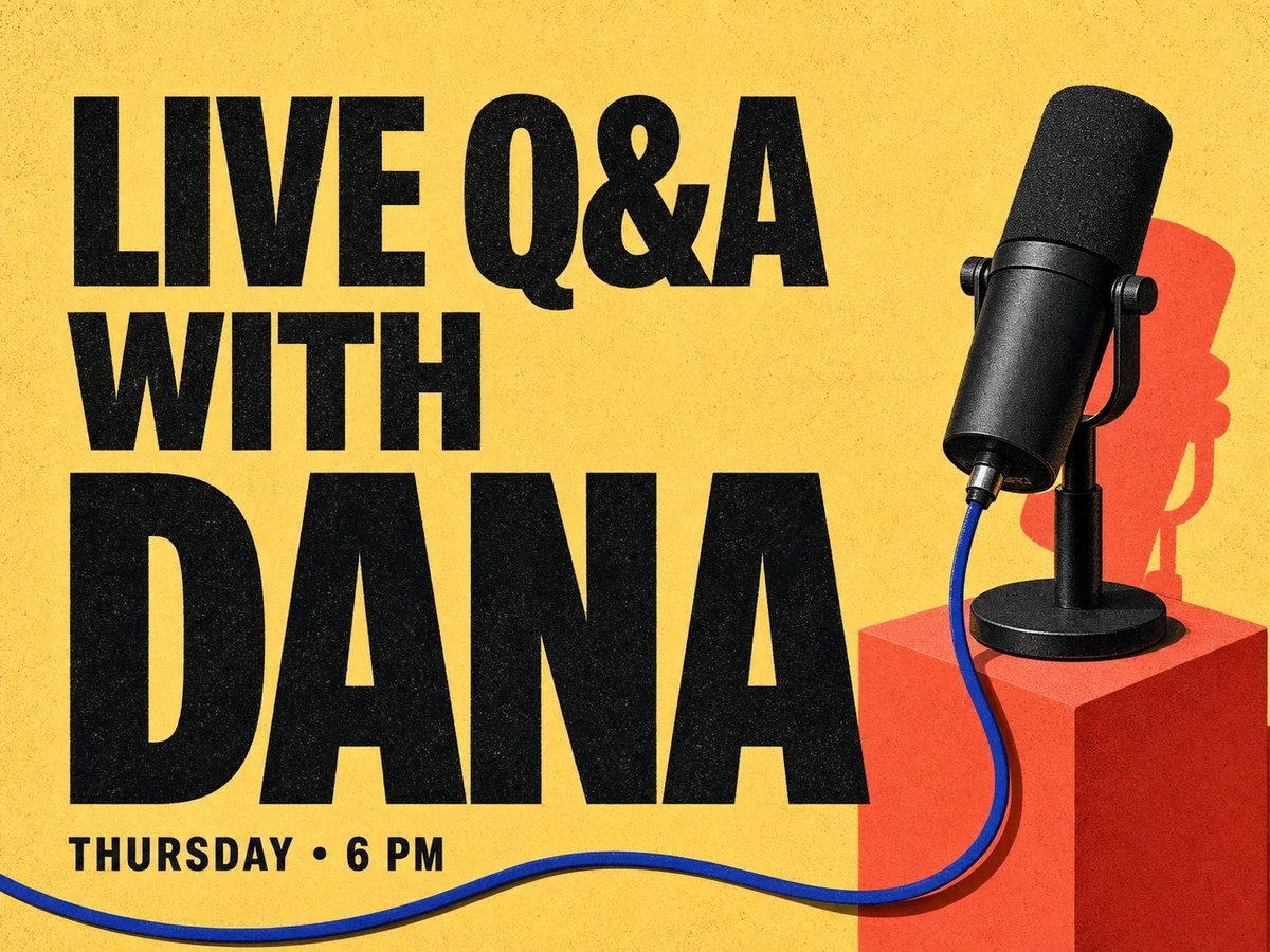Image d’origine : LIVE Q&A WITH DANA